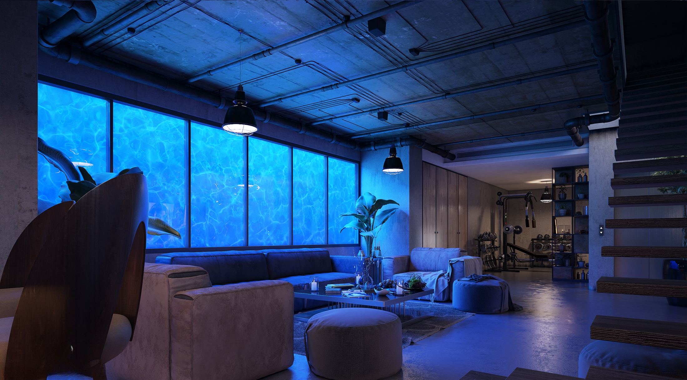 Underground Living Room